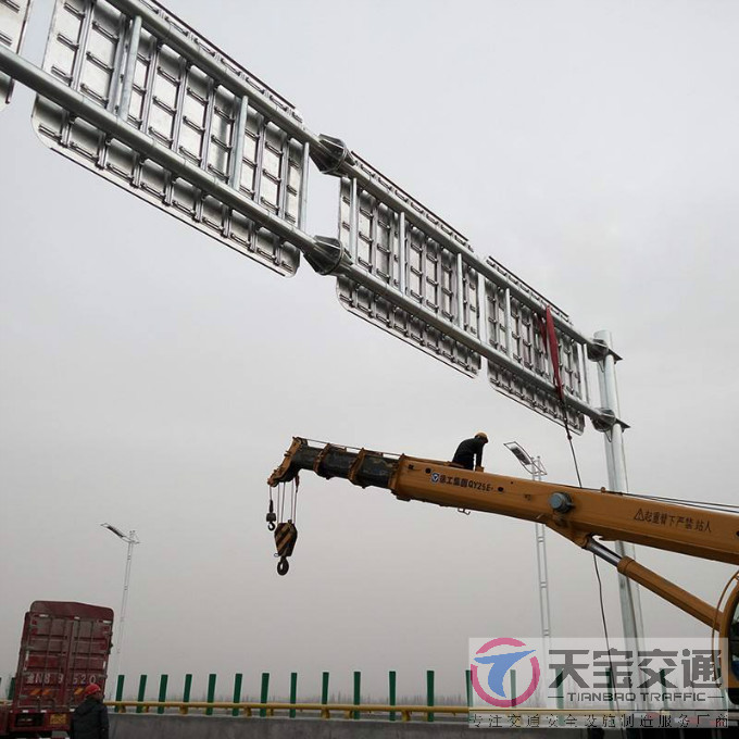 郴州高速公路标志杆厂家 指引着人们安全行驶